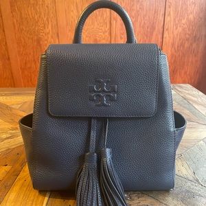 Like New Tory Burch Thea Mini Backpack Leather